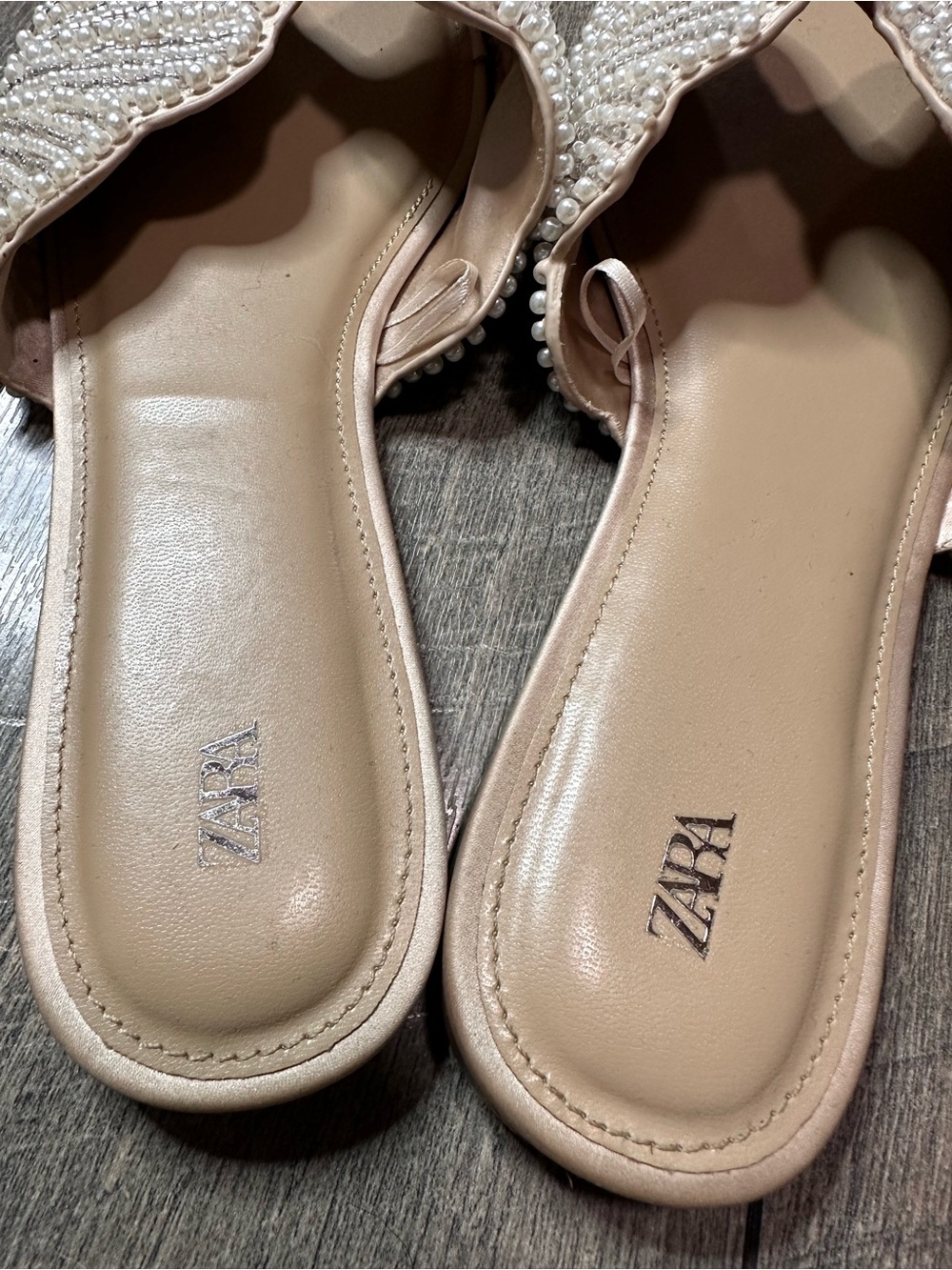 Zara Beaded Sandals - Picture 4 of 6